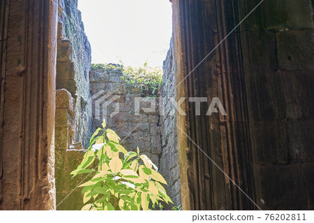 Cambodia ruins Bayon world heritage 76202811