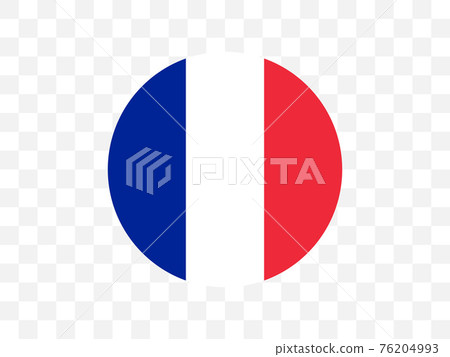France Flag. Official flag of France. Vector illustration. France Flag. Official flag of France. Vector illustration. 76204993