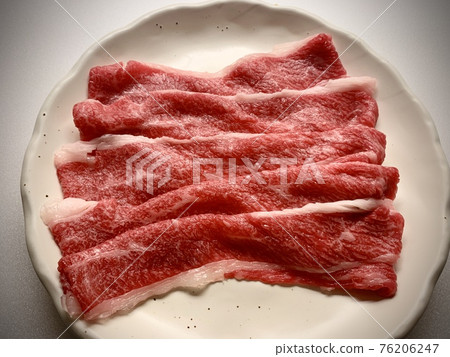Marbled domestic wagyu beef photo material Marbled domestic wagyu beef photo material 76206247