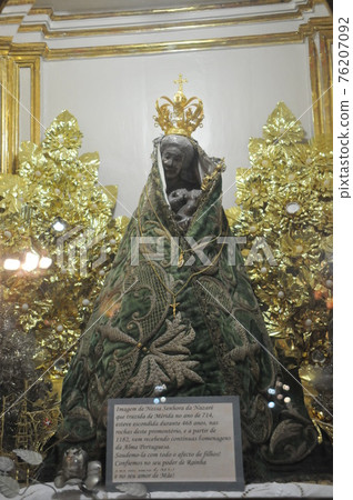 Statue of Mary from Nazareth, Portugal, Nossa Senora da Nazareth Church, Nazareth, Israel Statue of Mary from Nazareth, Portugal, Nossa Senora da Nazareth Church, Nazareth, Israel 76207092