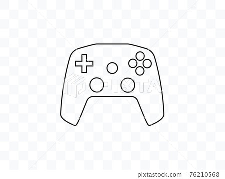 Controller, joystick icon. Vector illustration, flat design. 76210568