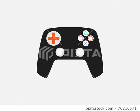 Controller, joystick icon. Vector illustration, flat design. Controller, joystick icon. Vector illustration, flat design. 76210571