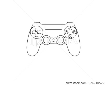 Controller, joystick icon. Vector illustration, flat design. 76210572