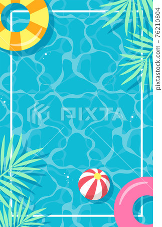 Float and pool background material - Stock Illustration [76210804] - PIXTA