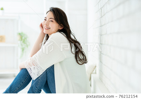 Female living alone image Female living alone image 76212154