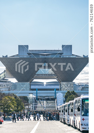 Comiket procession event Big Sight Odaiba Tokyo Bay downtown Tokyo train skyscraper Yurikamome Comiket procession event Big Sight Odaiba Tokyo Bay downtown Tokyo train skyscraper Yurikamome 76214689