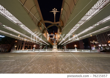 Night view of Nihonbashi Night view of Nihonbashi 76215857