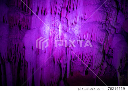 Shoryudo Cavern, famous for its limestone cave on Okinoerabujima, Japan 76216339