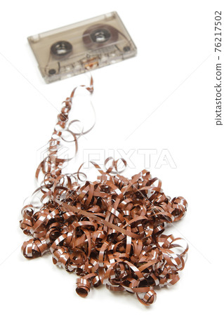 Messed up audio tape 76217502
