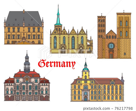 Germany landmarks architecture, houses, cathedrals 76217798