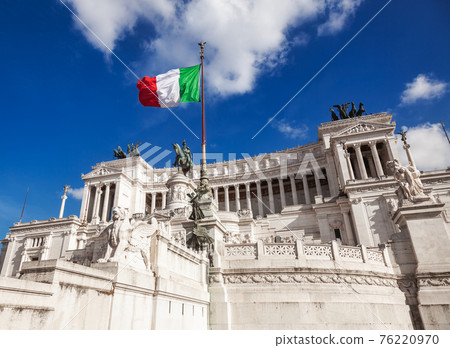 Altare della Patria or Vittoriano in Rome Italy 76220970