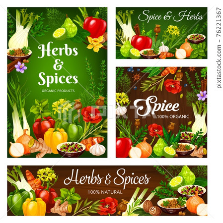 Cooking herbs and seasonings, spice condiments 76221367