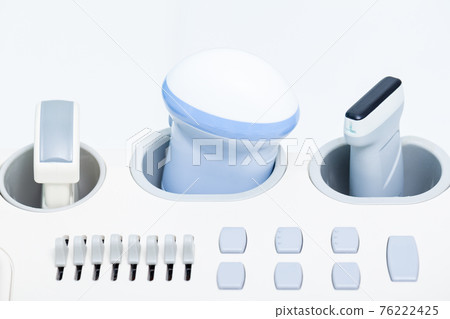 Medical ultrasound machine control panel and probes Medical ultrasound machine control panel and probes 76222425