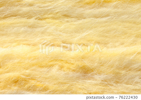 Mineral wool thermal insulation close-up 76222430