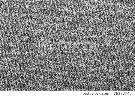 Heather grey knitted fabric textured background 76222743