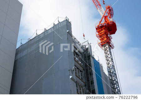 建築施工現場 76222796