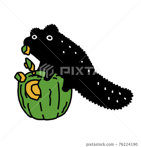 Animals biting green vegetables Animals biting green vegetables 76224190