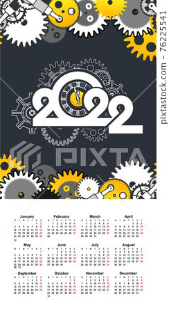 2022 clendar mesh mechanical parts gears 2022 clendar mesh mechanical parts gears 76225541