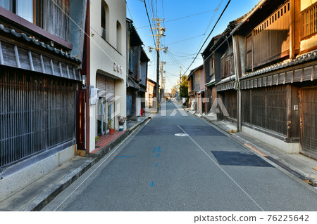 Townscape of Akogi, Tsu City, Mie Prefecture 76225642