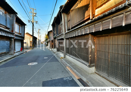 Townscape of Akogi, Tsu City, Mie Prefecture 76225649