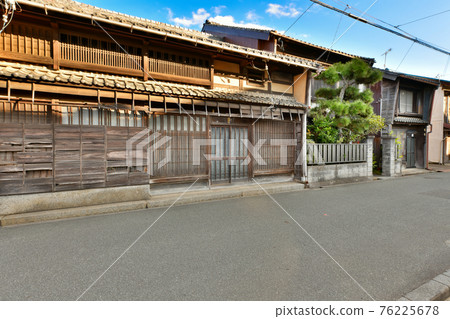 Townscape of Akogi, Tsu City, Mie Prefecture 76225678