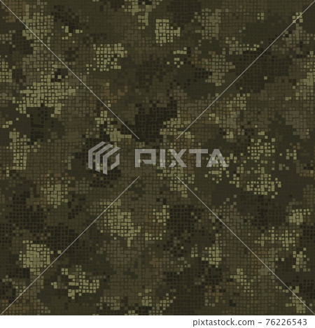 Texture military camouflage seamless pattern. Abstract army vector illustration Texture military camouflage seamless pattern. Abstract army vector illustration 76226543