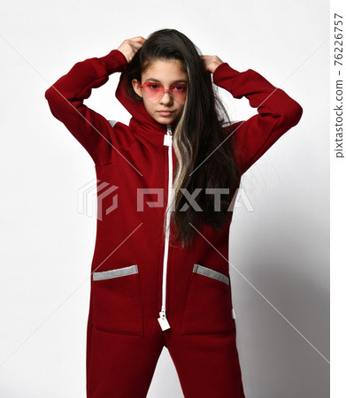 Trendy lovely preteen girl model in fashion Trendy lovely preteen girl model in fashion 76226757