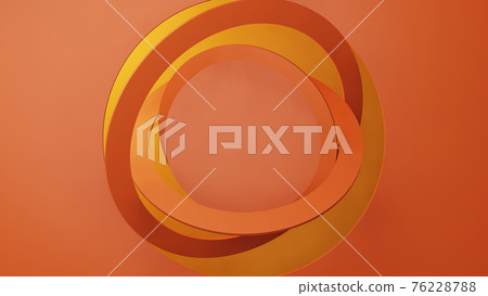 Vibrant template with space for text. 3D Illustration. 76228788