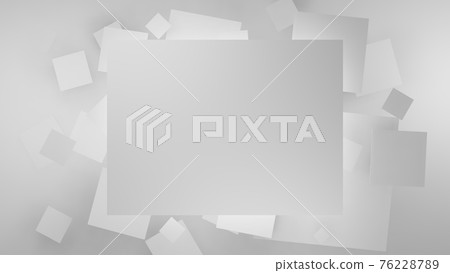 3D Illustration. Minimal background with space for text. 3D Illustration. Minimal background with space for text. 76228789