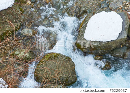 March Waterfall beside the Otoge Tunnel in Kitakata City, Fukushima Prefecture March Waterfall beside the Otoge Tunnel in Kitakata City, Fukushima Prefecture 76229087