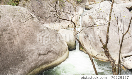 Spring in Shosenkyo, a scenic spot in Yamanashi Prefecture Spring in Shosenkyo, a scenic spot in Yamanashi Prefecture 76229157