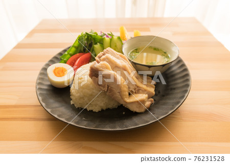 Singapore chicken rice Singapore chicken rice 76231528