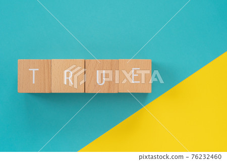 Truth, truth | Building block with "Ture" written on it 76232460