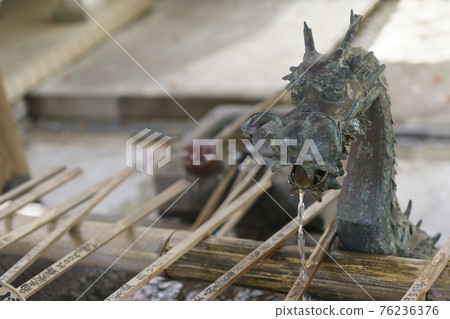 櫻花季 Naniwa Kozu Shrine (Kozu Shrine) Chozuya 2021 年 3 月 76236376