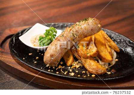 烹飪照片 肉 烹飪 香腸 76237532