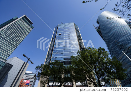 Skyscrapers on Meieki-dori in front of Nagoya Station, 4-chome, Meieki, Nakamura-ku, Nagoya Skyscrapers on Meieki-dori in front of Nagoya Station, 4-chome, Meieki, Nakamura-ku, Nagoya 76237902