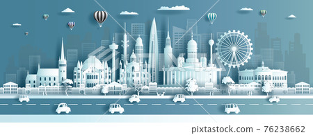 Travel landmarks Finlandcity with modern and ancient architecture. Travel landmarks Finlandcity with modern and ancient architecture. 76238662