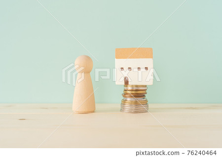Mortgages | Home Value | Humanoid Wooden Objects and Money and House Objects Mortgages | Home Value | Humanoid Wooden Objects and Money and House Objects 76240464