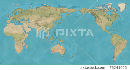 World map illustration image 76241023