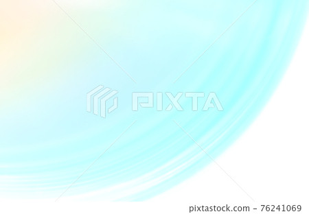 藍色/綠色抽象背景，柔和的線條，蒼白的色調 76241069