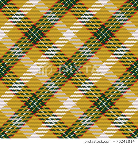Seamless pattern of scottish tartan plaid. Repeatable background with check fabric texture. Vector backdrop striped textile print. 76241814
