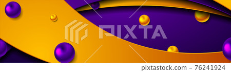 Bright abstract tech wavy background with... - Stock Illustration ...