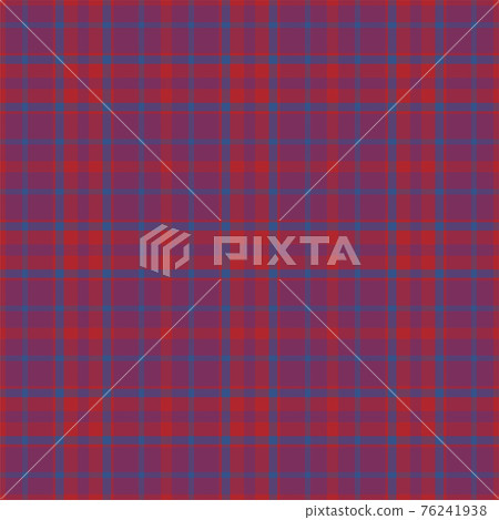 Plaid seamless pattern. Vector background of textile ornament. Flat fabric design. 76241938