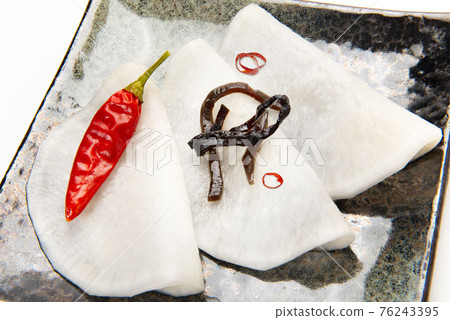 Senmaizuke of radish Senmaizuke of radish 76243395