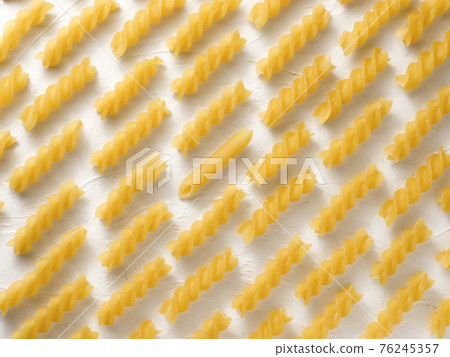 Raw pasta as different thinking concept Raw pasta as different thinking concept 76245357