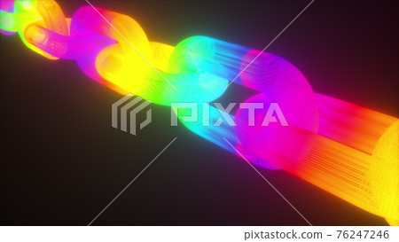 Volumetric strong chain close up abstract background. Volumetric strong chain close up abstract background. 76247246