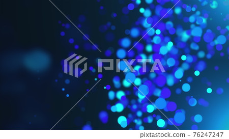 Swirl of round blurry particles abstract background Swirl of round blurry particles abstract background 76247247