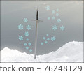 Crystal of snow	 76248129