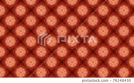 Red seamless pattern inspired by traditional Japanese pattern called Shippo or Seven Treasures 76248430