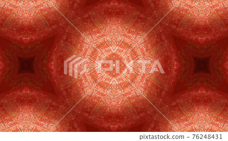 Red psychedelic circular pattern showing surrealism Red psychedelic circular pattern showing surrealism 76248431